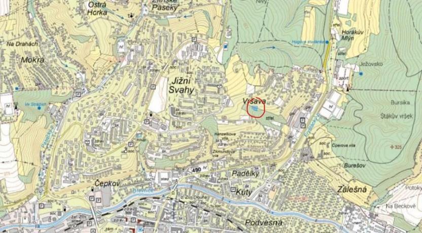 Prodej zahrady, Zlín, 1985 m2