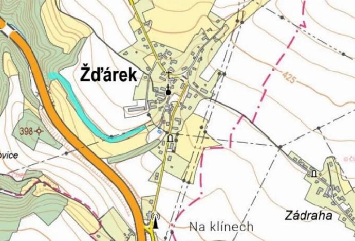 Prodej lesa, Žďárek, 11675 m2