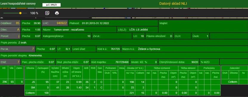 Prodej lesa, Žďárek, 11675 m2