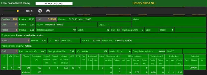 Prodej lesa, Bělá u Jevíčka, 5469 m2