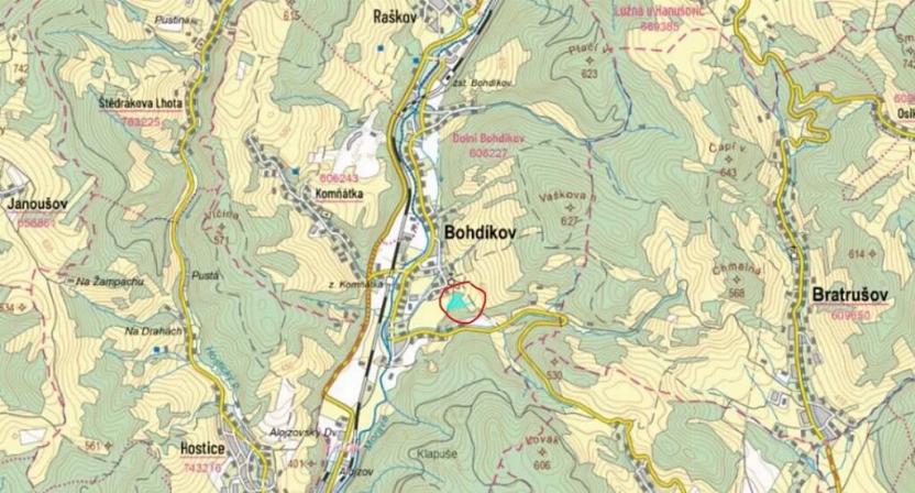 Prodej pozemku, Bohdíkov, 14508 m2