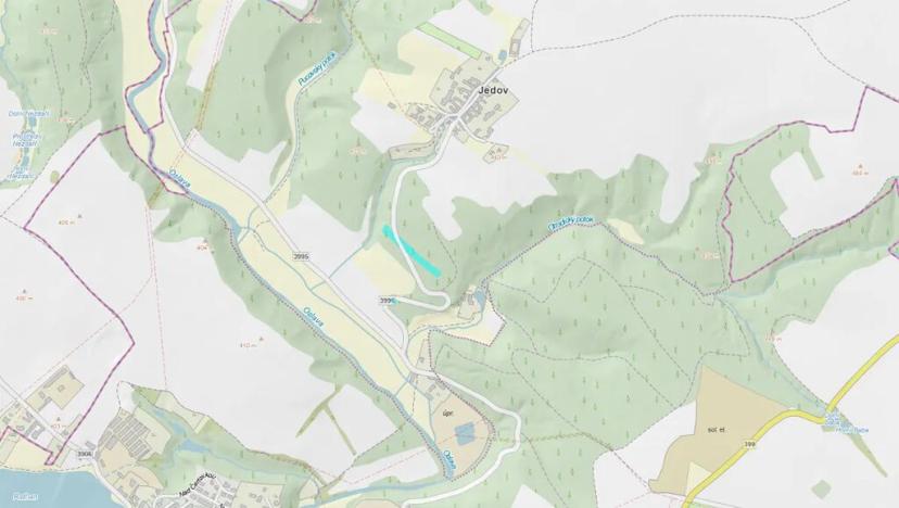 Prodej lesa, Náměšť nad Oslavou, 4445 m2