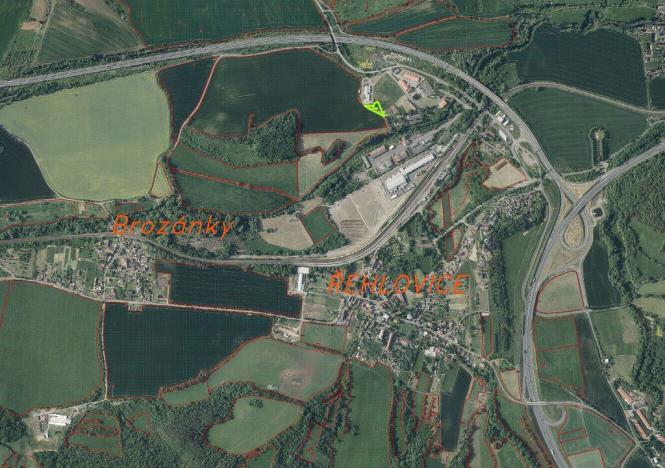 Prodej pozemku, Řehlovice, 1561 m2