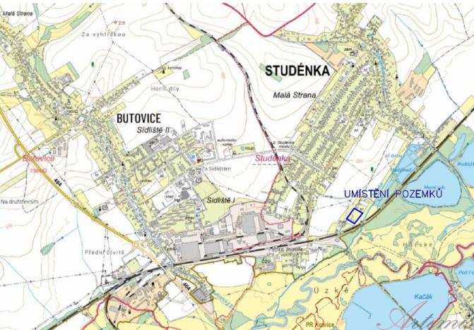 Prodej pozemku pro bydlení, Studénka, Mlýnská, 12450 m2