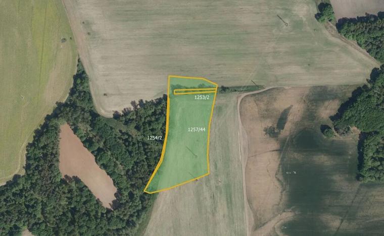 Prodej pole, Lázně Bohdaneč, 4958 m2