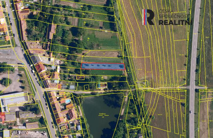 Prodej pole, Hrušovany u Brna, Vodní, 589 m2