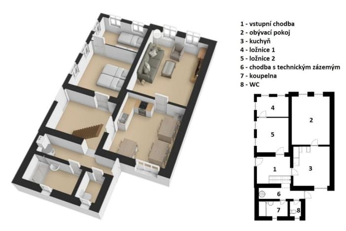 Prodej chalupy, Černý Důl, 130 m2