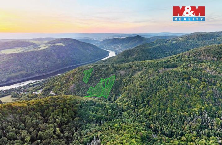 Prodej lesa, Ústí nad Labem - Sebuzín, 23067 m2