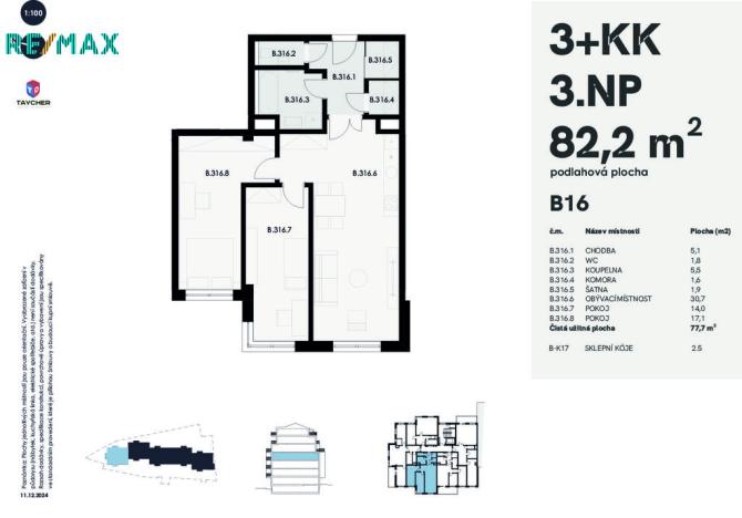 Prodej bytu 3+kk, Karlovy Vary, Šumavská, 82 m2