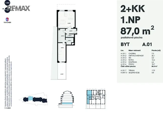 Prodej bytu 2+kk, Karlovy Vary, Šumavská, 87 m2