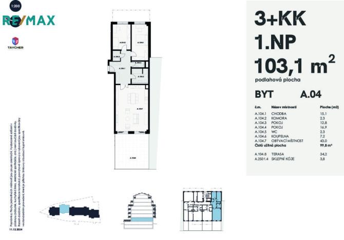 Prodej bytu 3+kk, Karlovy Vary, Šumavská, 103 m2