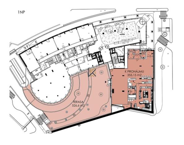 Pronájem obchodního prostoru, Praha - Nusle, Lomnického, 451 m2