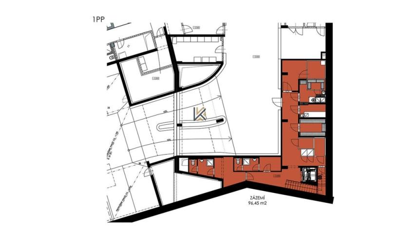 Pronájem obchodního prostoru, Praha - Nusle, Lomnického, 451 m2