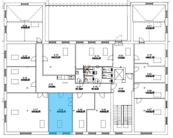 Pronájem kanceláře, Praha - Smíchov, Nádražní, 28 m2