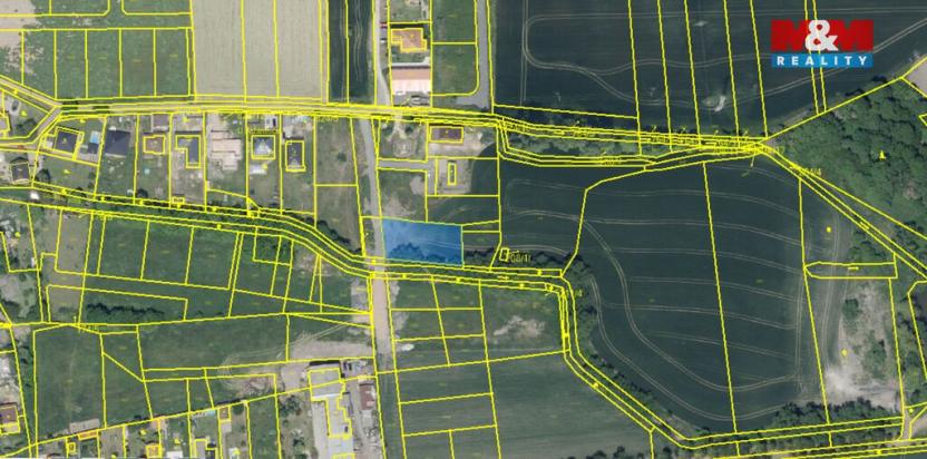 Prodej pozemku pro bydlení, Cítoliby, 1213 m2