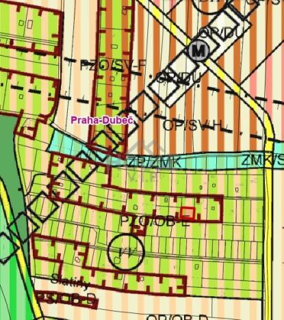 Prodej pozemku pro bydlení, Praha - Dubeč, Slatiny, 326 m2