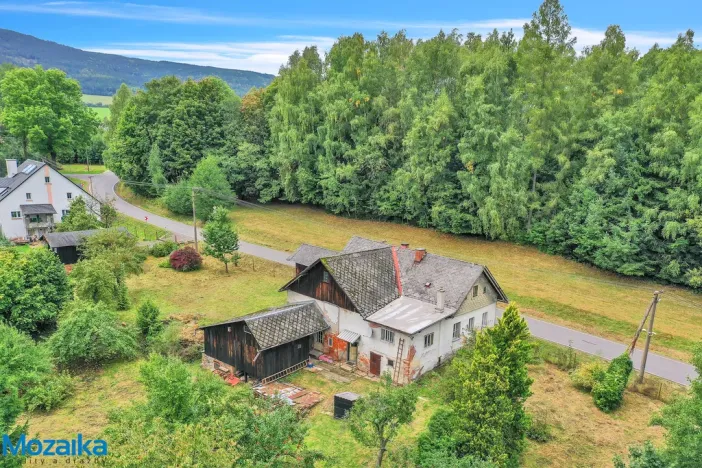 Prodej rodinného domu, Červená Voda - Bílá Voda, 60 m2