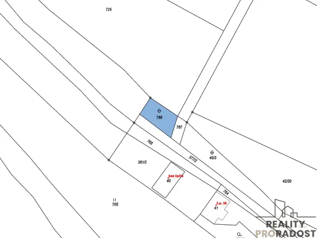 Prodej pozemku, Nestrašovice, 219 m2