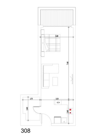 Prodej bytu 1+kk, Hurgáda,Egypt, 59 m2
