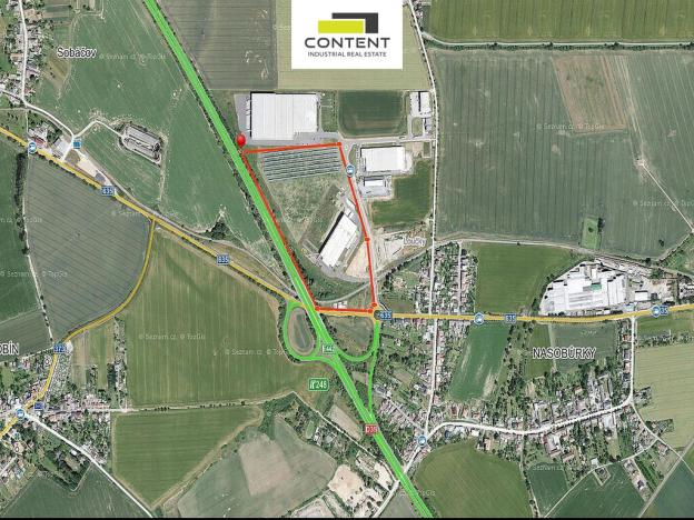 Pronájem výrobních prostor, Litovel - Nasobůrky, 6500 m2