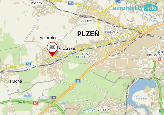 Prodej bytu 3+1, Vejprnice, Plzeňská, 72 m2