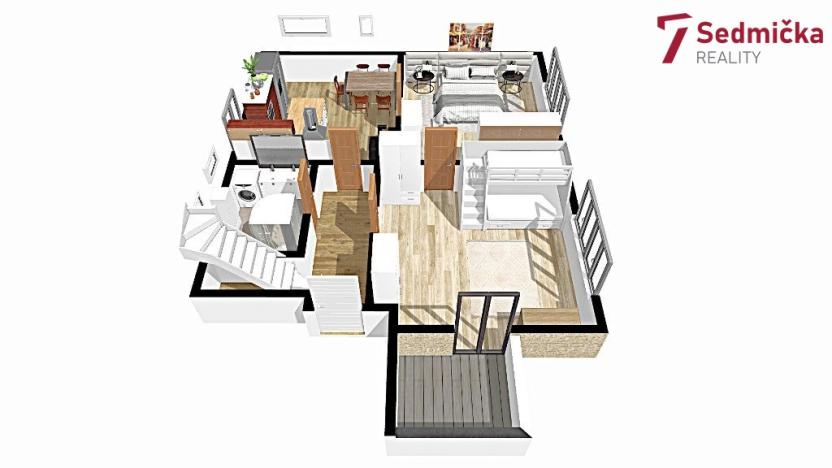 Prodej bytu 3+1, Nové Město na Moravě, Soškova, 159 m2