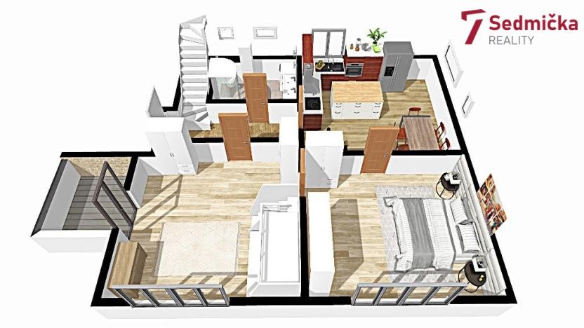 Prodej bytu 3+1, Nové Město na Moravě, Soškova, 159 m2
