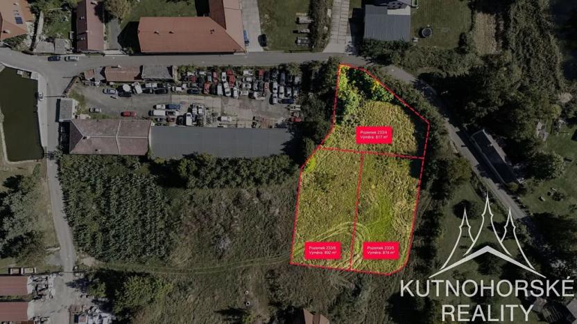 Prodej pozemku pro bydlení, Křesetice, 874 m2