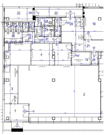Pronájem kanceláře, Ostrava - Výškovice, Proskovická, 218 m2