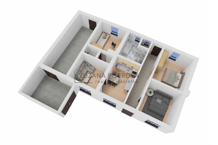 Prodej rodinného domu, Strmilov, Zahradnická, 80 m2