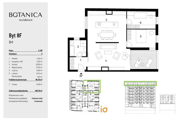 Prodej bytu 3+1, Brno, Stará, 97 m2