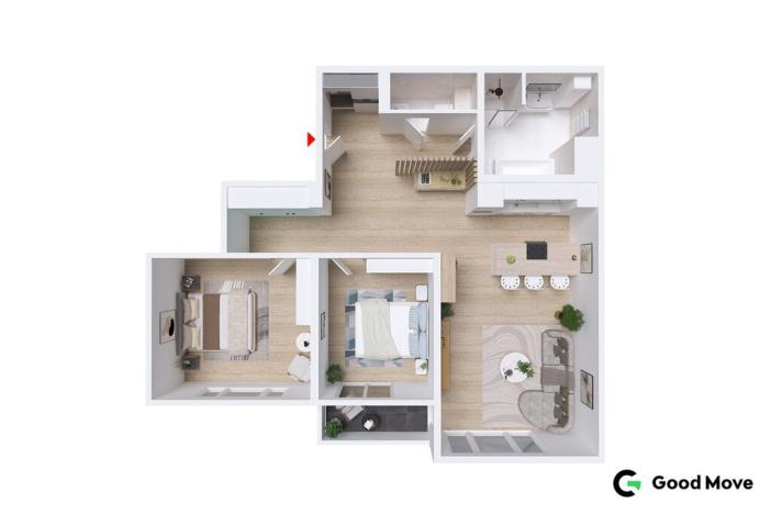 Prodej bytu 3+kk, Zlín - Kudlov, Vrchy, 100 m2