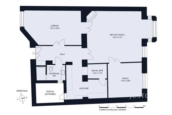 Prodej bytu 3+1, České Budějovice - České Budějovice 1, Karla IV., 109 m2