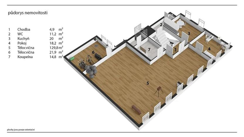 Prodej ubytování, Krupka, Husitská, 552 m2