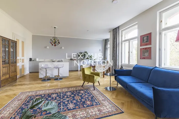 Pronájem bytu 3+kk, Praha - Vinohrady, Polská, 138 m2