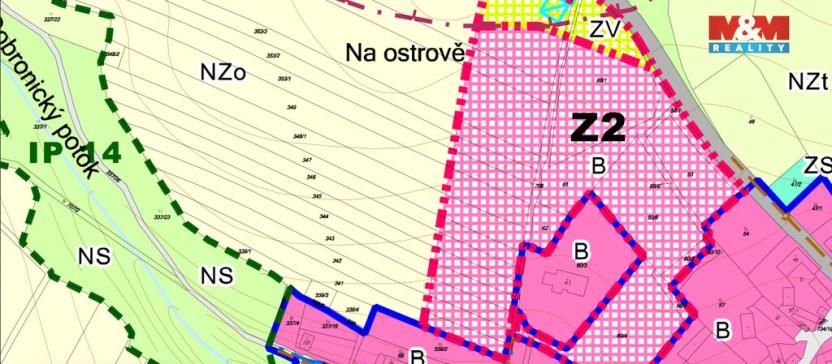 Prodej pozemku pro bydlení, Dobronice u Bechyně, 3176 m2