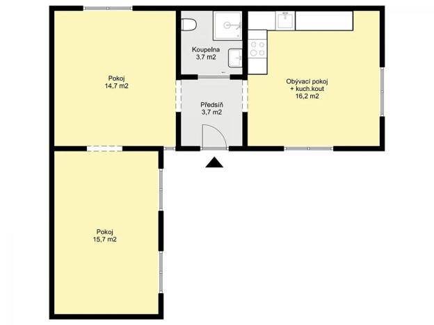 Prodej rodinného domu, Plaňany, 54 m2