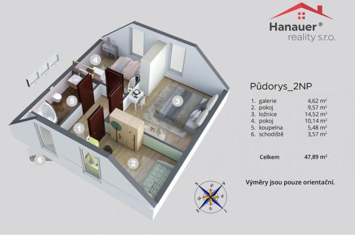 Prodej rodinného domu, Děčín - Děčín XXV-Chmelnice, Višňová, 113 m2