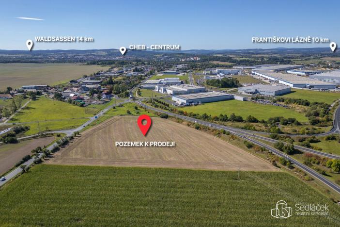 Prodej pole, Cheb, 34918 m2