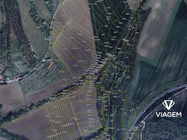 Prodej pole, Sazená, 960 m2