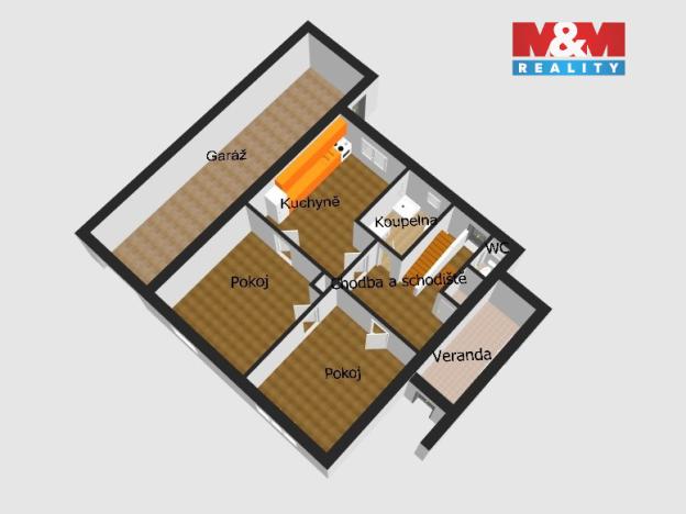 Prodej rodinného domu, Čáslav - Čáslav-Nové Město, Jeníkovská, 179 m2