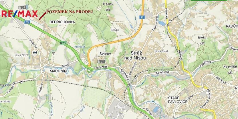 Prodej zahrady, Liberec, 1176 m2