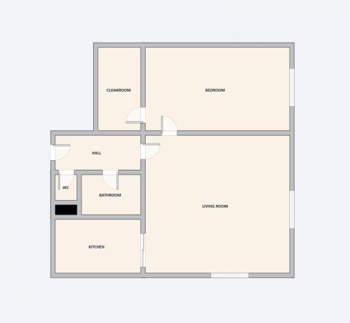 Pronájem bytu 2+kk, Praha - Dejvice, Kafkova, 56 m2