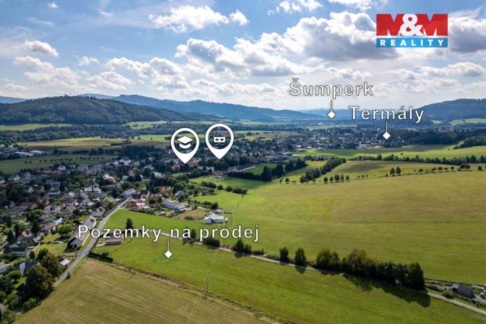 Prodej pozemku pro bydlení, Velké Losiny, Sportovní, 1181 m2