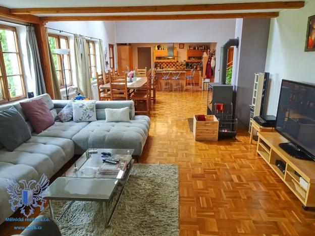 Prodej podílu vily, Mělník, Legionářů, 518 m2