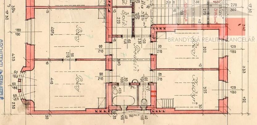 Prodej bytu 3+1, Praha - Žižkov, Křížkovského, 101 m2