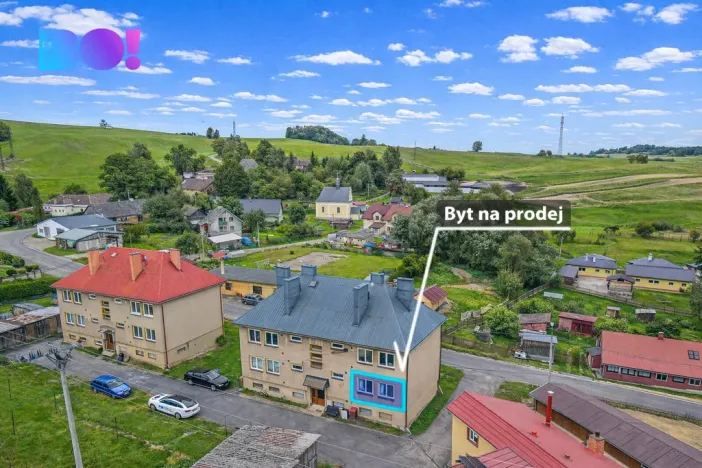 Prodej bytu 3+1, Hanušovice - Hynčice nad Moravou, 55 m2
