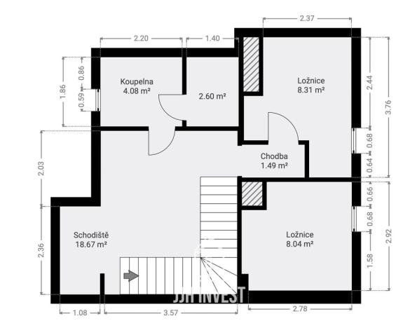 Pronájem bytu 4+kk, Praha - Michle, Ohradní, 138 m2