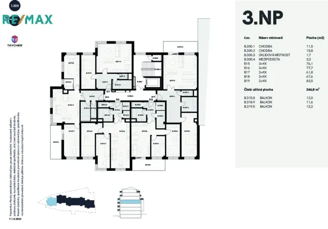 Prodej bytu 2+kk, Karlovy Vary, Šumavská, 83 m2