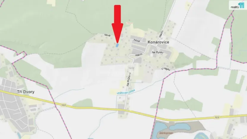 Prodej pozemku pro bydlení, Konárovice, Na Vinici, 1733 m2